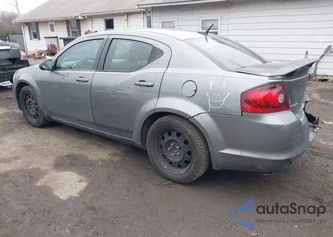 2011 Dodge Avenger Express z USA, uszkodzony, nr VIN 1B3BD4FB3BN606252